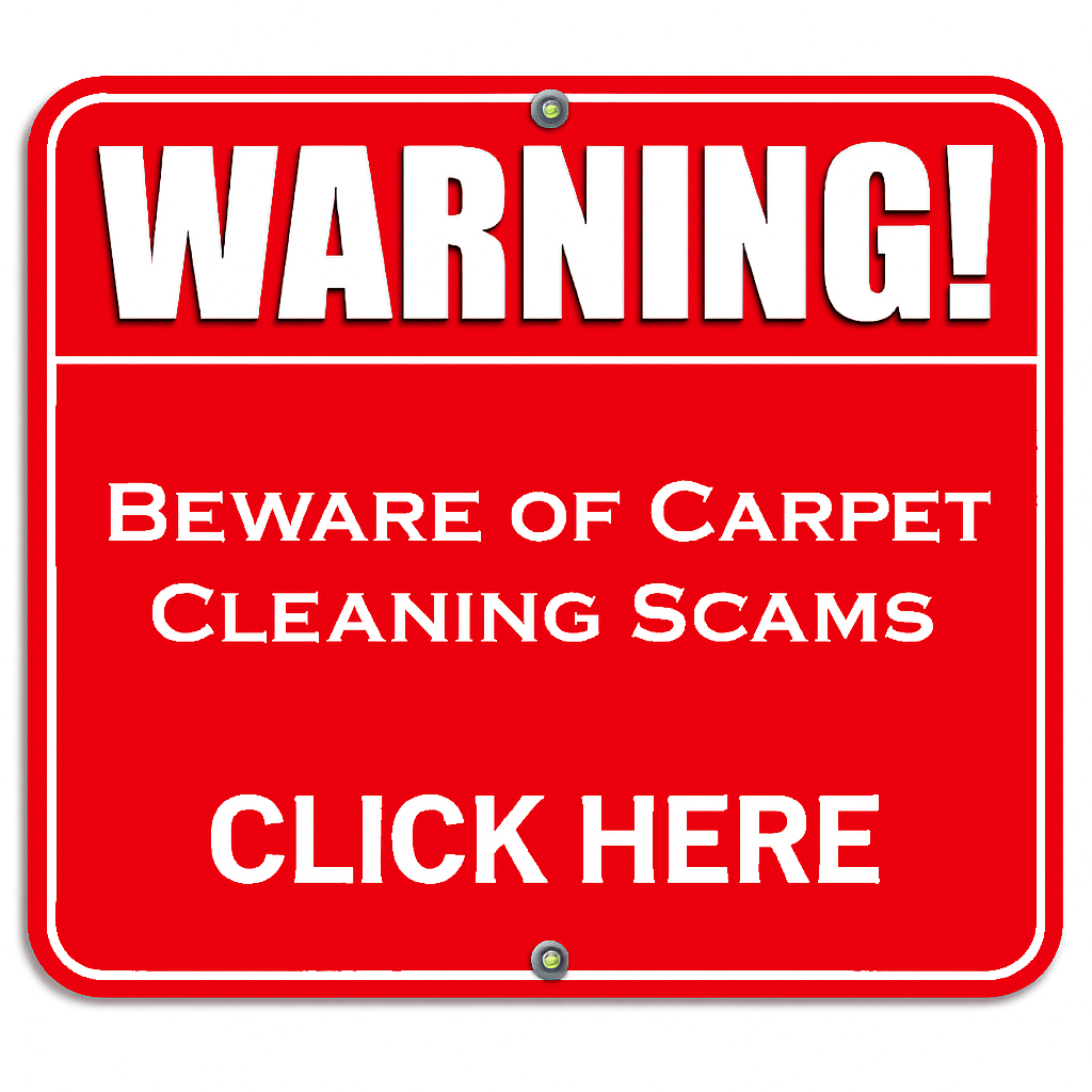 carpet cleaning warning